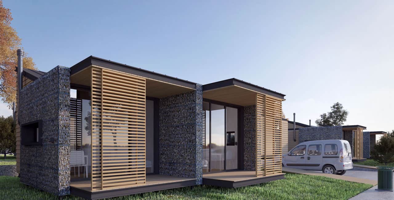 Tiny Home Community Competition 2015 3d Architectural Visualization