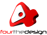fourthedesign - 3d animation - architecture visualization logo