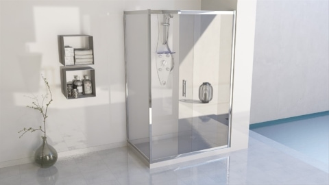 product design Shower door sliding system easy_fit_D1