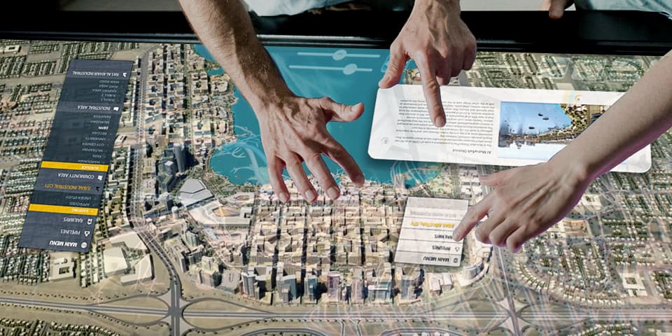 Interactive installations - Touchscreen Design - kingdom of Saudi ...