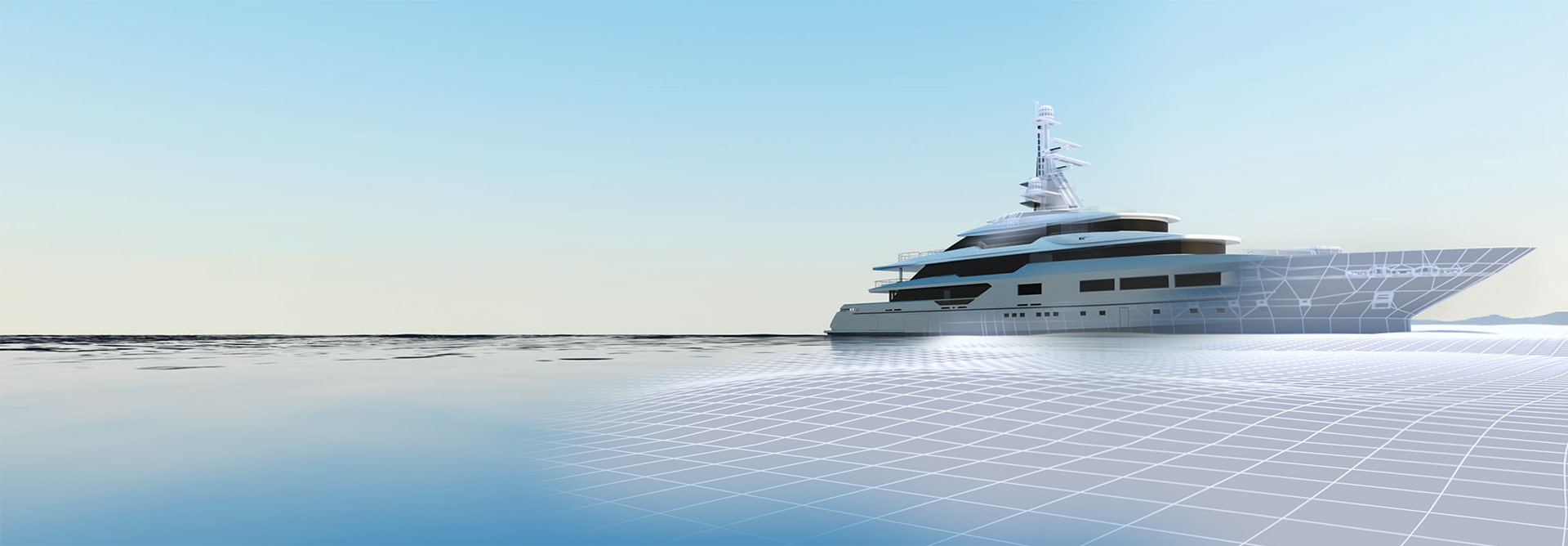 Yacht renderings