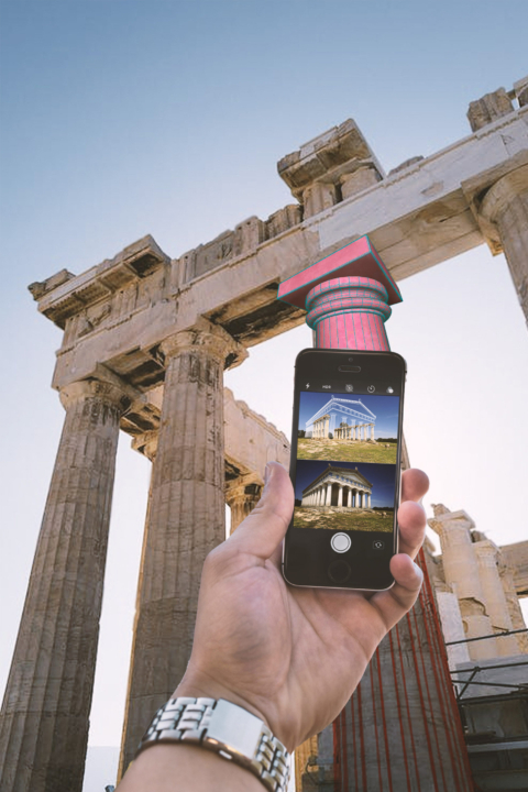 Augmented reality in Greece