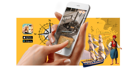augmented reality app battle of samos 1824