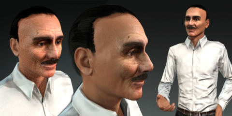 Nikos Kazantzakis VR character 2