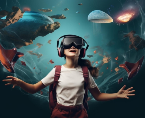 VR training in education
