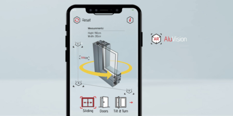 Aluminum System AR Visualisation with AluVision AR