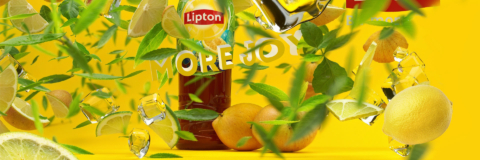 3D Product Modeling Rendering lipton 3