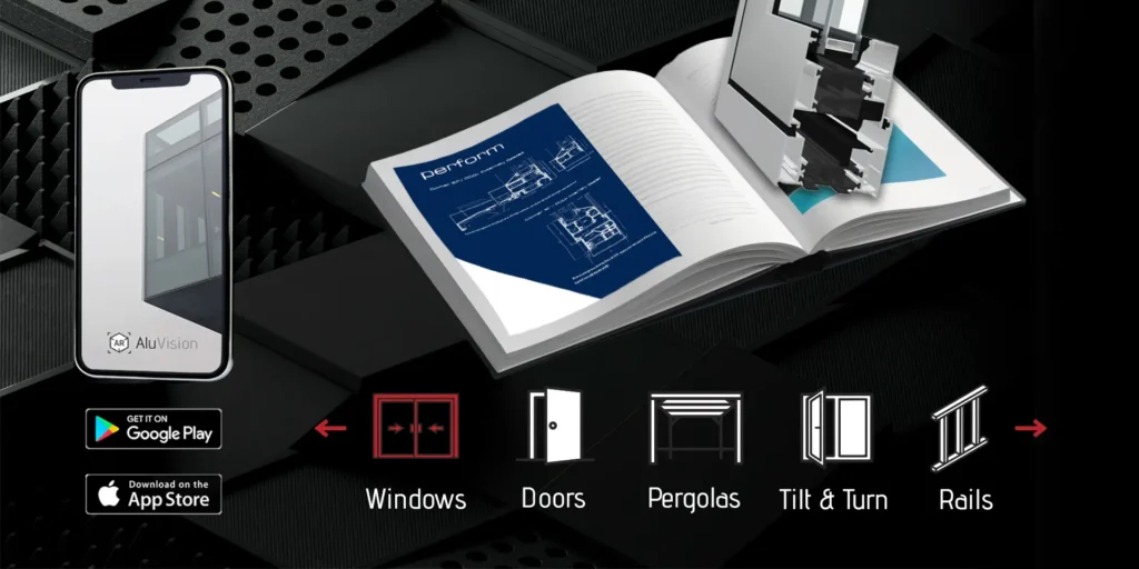 AR aluminium app - aluvision
