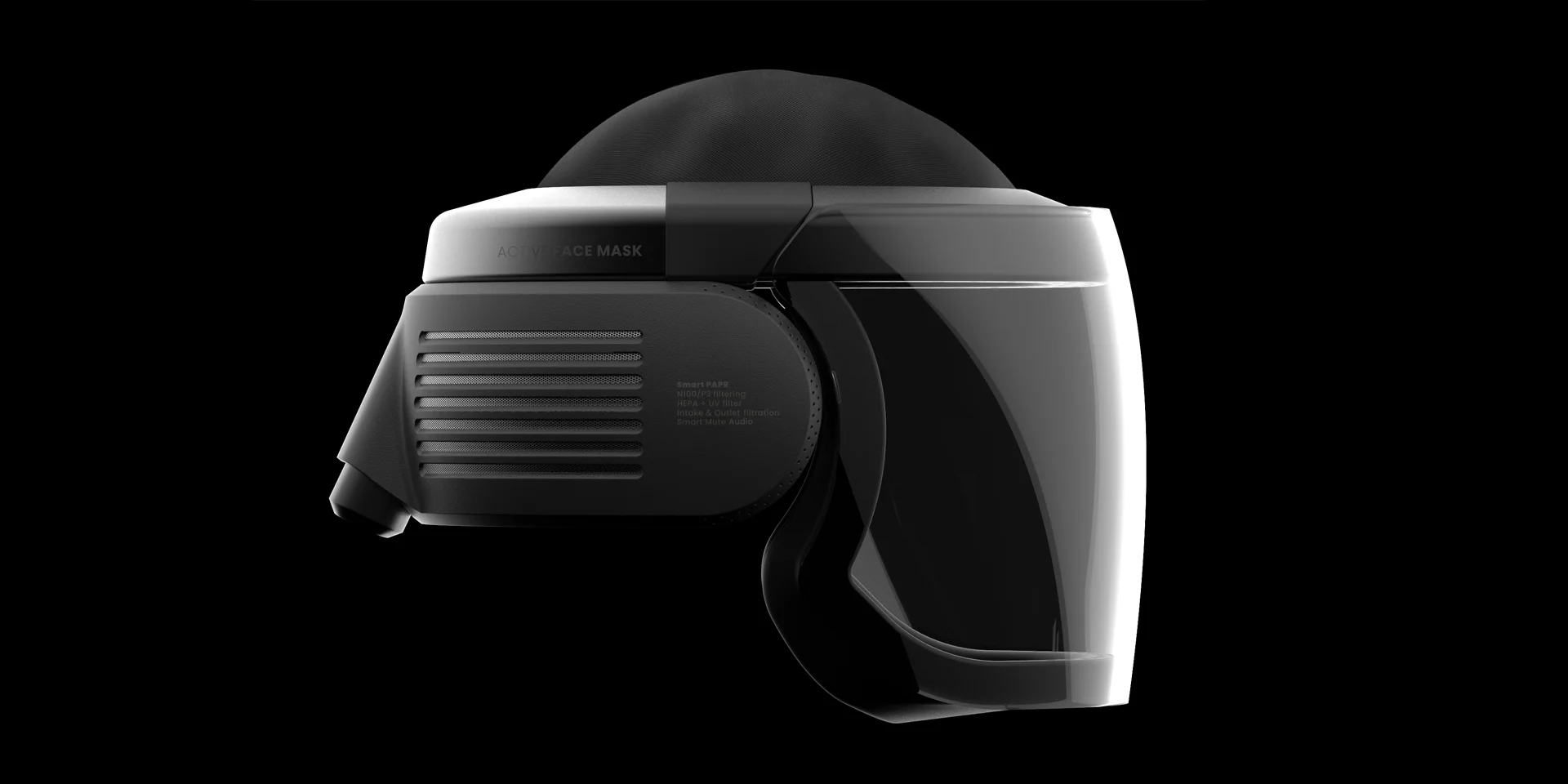 SMART MASK 3D model product visualization