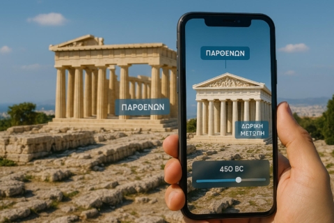 Augmented Reality Cultural Heritage in Greece | Fourthedesign
