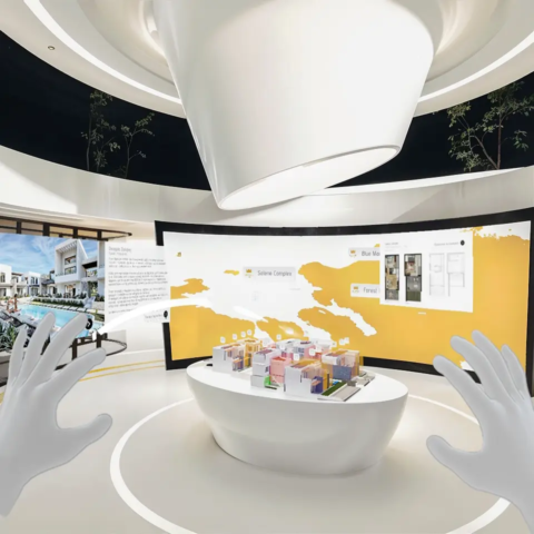 VR Περιήγηση Ακινήτων για τον Όμιλο Κουρτίδη