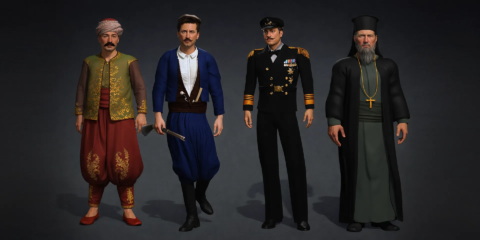 3d characters for VR cultural heritage