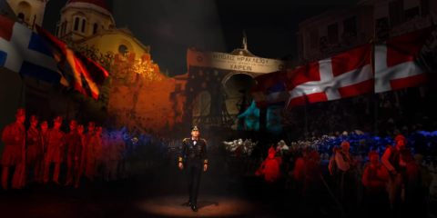 Prince George arrival in Heraklion 1899 VR scene