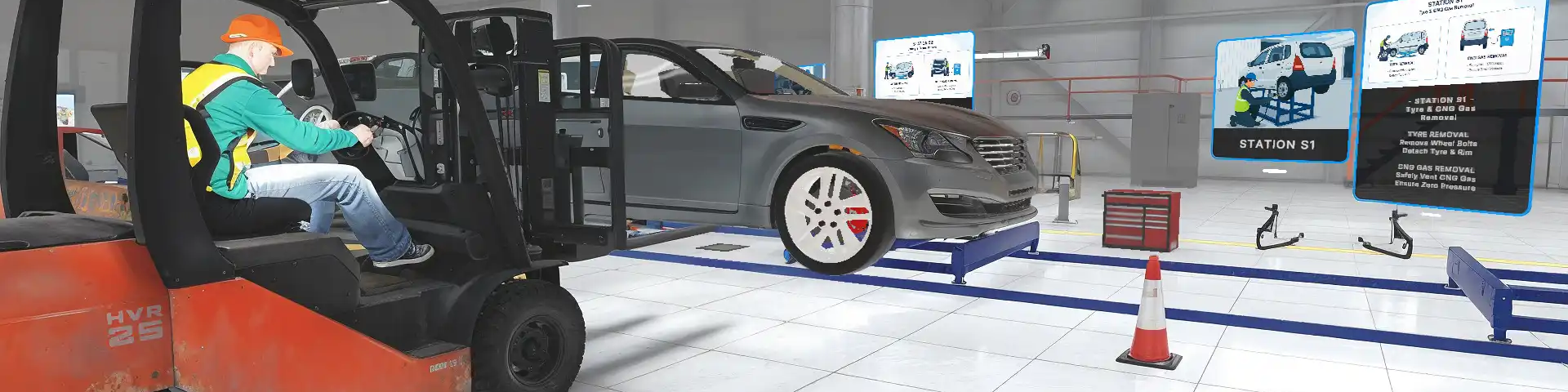 Βιομηχανική προσομοίωση VR training στην Ελλάδα από τη Fourthedesign