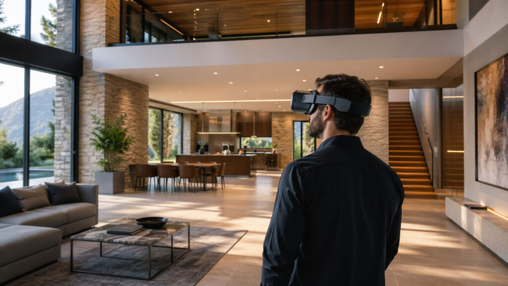VR walkthrough in architecture