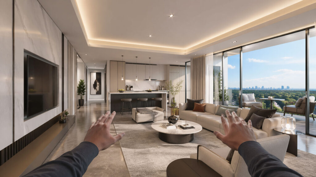 VR walkthrough in architecture