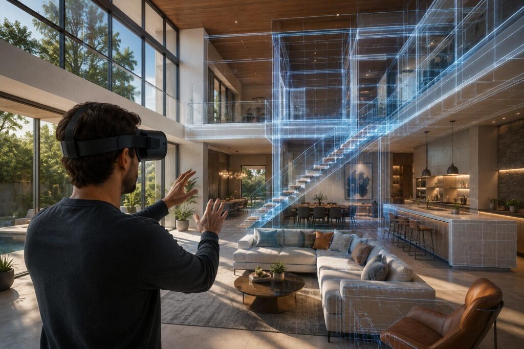 VR architecture walkthrough