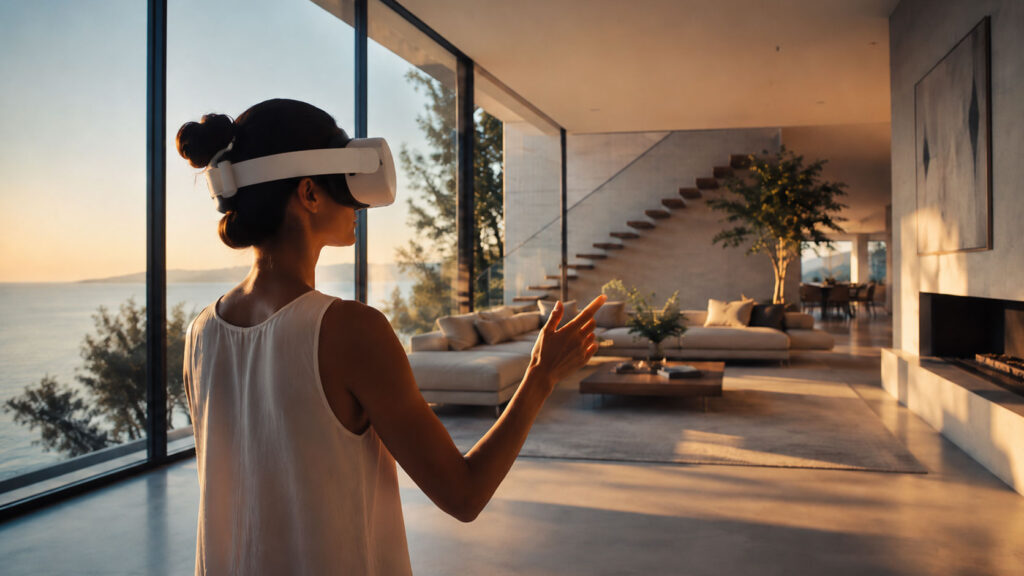 VR real estate tours