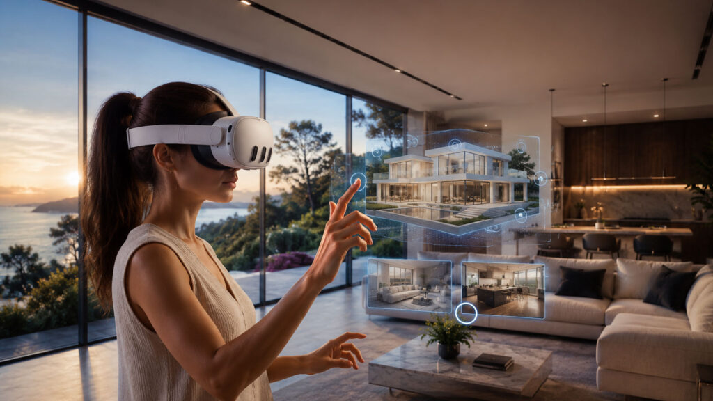 VR real estate tours