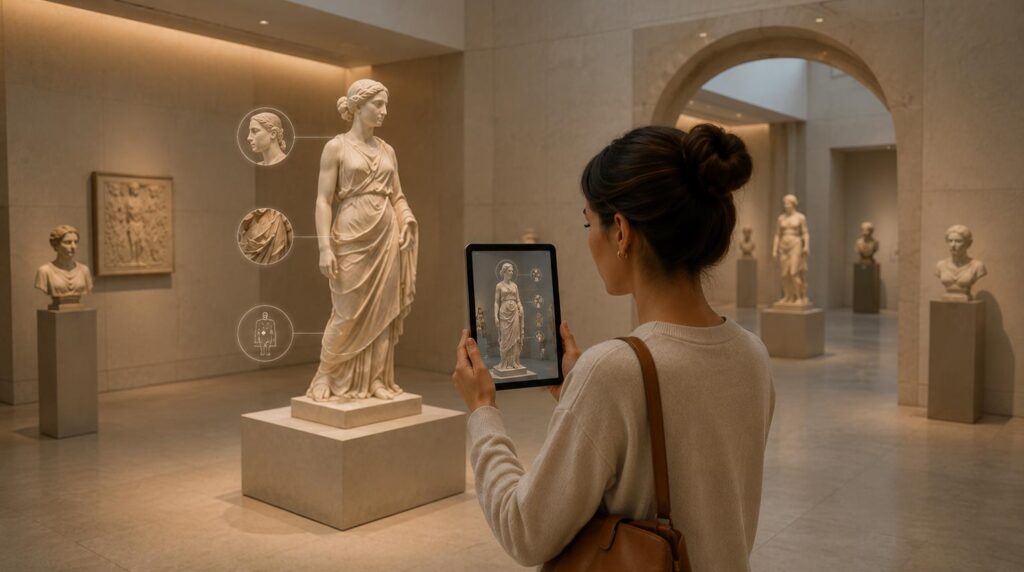 AR museum guide