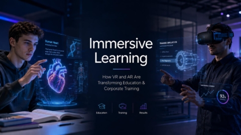 Immersive Learning: How VR & AR Transforming Education & Training