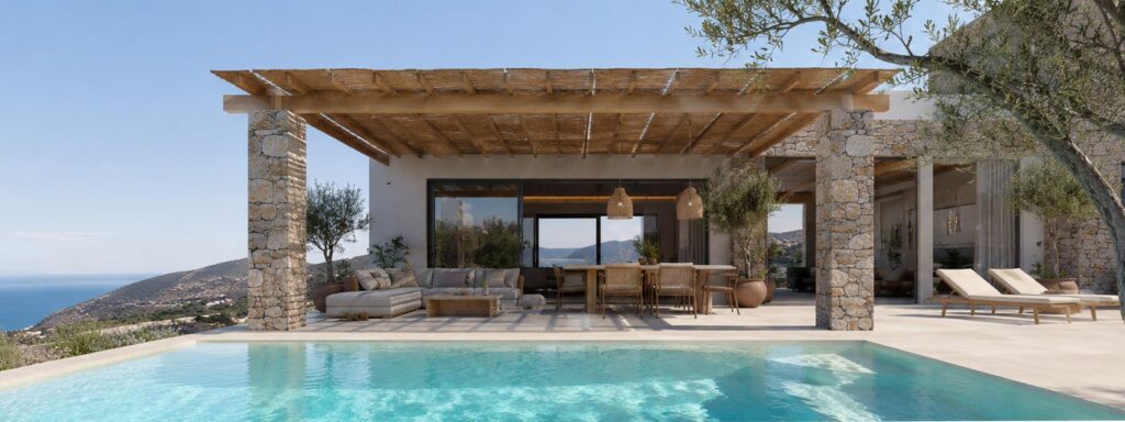 photorealistic renderings Greece