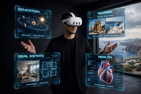 VR Εφαρμογές: 10 Παραδείγματα για Εκπαίδευση, Τουρισμό, Ακίνητα και Υγεία